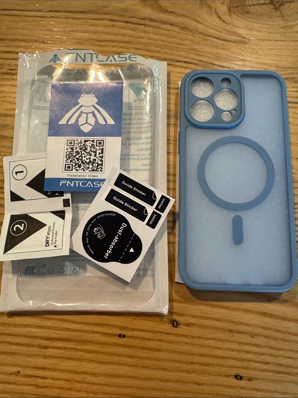 FNTCase iPhone 15 ProMax MagSafe-Compatible Silicone Case w/Screen Protector